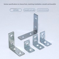 Support TV en acier inoxydable antirouille, réglable sur un seul côté, pour poutre, pièces d'installation de construction, surface brossée