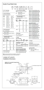 ปั๊มไฮดรอลิกแบบใบพัดคู่ Vicker รุ่น 4520VQ-42A8/45A8/50A8/60A8/66A8/75A8 4520V 4520VQ 4530V 4530VQ ปั๊มแบบใบพัดคงที่ - Product Image 1