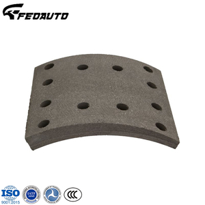 Semi Metallo ISO9001 Formato Standard <span class=keywords><strong>Bus</strong></span> di Guarnizioni Dei Freni 19553 - Product Image 2