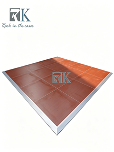 Pista de Baile Personalizada con Panel de Madera para Bodas y Fiestas - Product Image 1