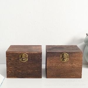 Huifa Wooden Jewelry Box 8cm Height 1-3L Capacity Desktop Storage Organizer For Home Use - Product Image 1
