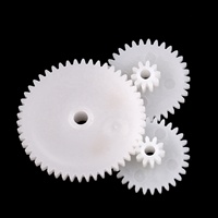 Dụng Cụ Gia Công Vòng Trụ Nhựa Pom Nylon Phun CNC Tùy Chỉnh Bánh Răng Nhựa Nhỏ