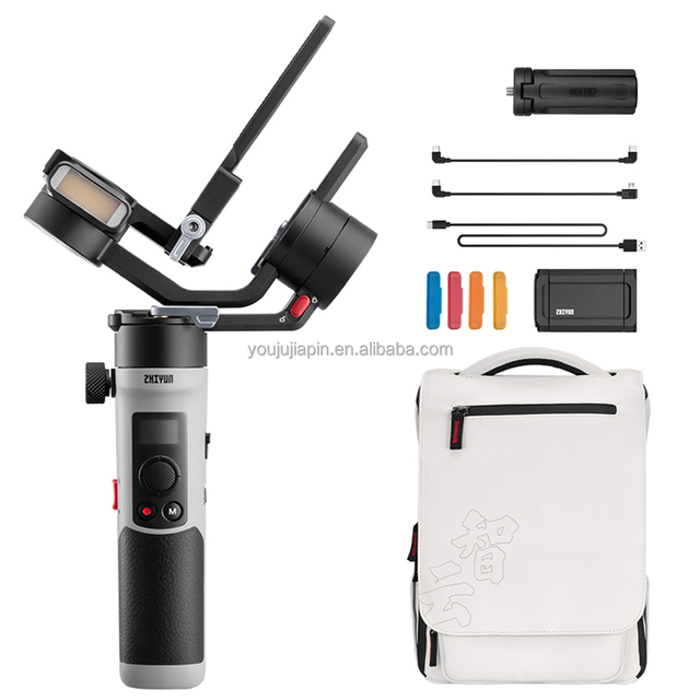 ZHIYUN CRANE M2S Combo Cameras Gimbal 3-Axis Mirrorless Handheld Stabilizer for Sony Canon Action Compact Camera Smartphones