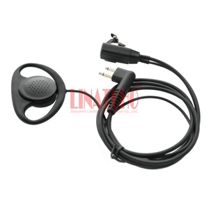 GP88 GP68 GP300 gp308 gp350 gp2000 M nối Walkie Talkie <span class=keywords><strong>D</strong></span> hình <span class=keywords><strong>d</strong></span>ạng hai cách đài phát thanh mềm tai cắm tai nghe - Product Image 4