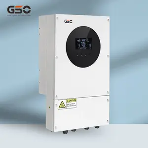 Gso Hybride Inverter 3kw 4kw 5kw Op Grid Off Grid Zonne-Energie Omvormer 5kw 6kw Zonne-Energie Hybride Omvormer