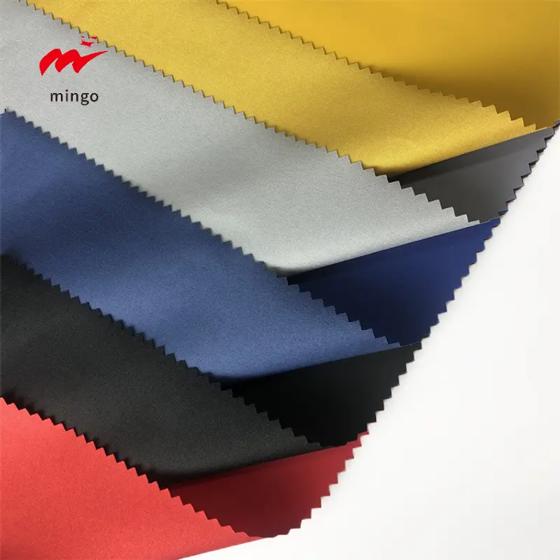 100 Polyester lightweight waterproof Pu coated Windproof Motorcycle clothes fabric