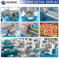 Machine d'emballage horizontale certifiée CE pour jouets magiques pour enfants, argile à modeler, savon, pâte à modeler, extrudeuse et machines d'emballage