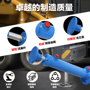 Cilindro Hidráulico de Montaje Inferior de 5 Toneladas, Empuje de 5T, Diámetro de 63mm para Maquinaria de Alimentos en Stock - Product Image 5