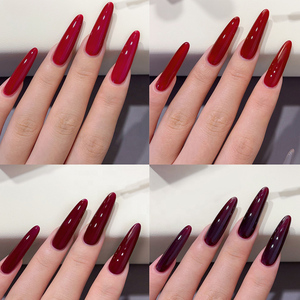 ZRKGEL - Juego <span class=keywords><strong>de</strong></span> Esmaltes <span class=keywords><strong>de</strong></span> Uñas en Gel UV <span class=keywords><strong>de</strong></span> Larga Duración, 30 Colores <span class=keywords><strong>de</strong></span> la Serie Roja, Sin HEMA/TPO, Altamente Pigmentados, Marca Privada OEM/ODM - Product Image 4