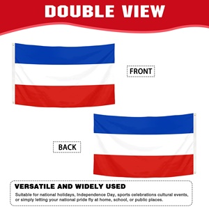 Bandera de Poliéster <span class=keywords><strong>Schleswig</strong></span>-Holstein Premium al por Mayor, 3x5 pies, Impresa, para Plazas Públicas, Protección UV, Exhibición en la Calle - Product Image 3