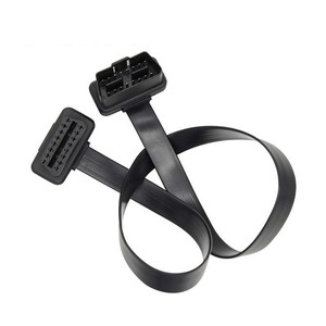 Cable de Extensión OBD2 Aermotor, Macho a Hembra, Plano, de 9 Núcleos, para Sistema de Diagnóstico Automotriz - Product Image 2