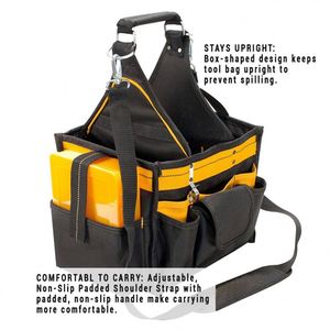 Bolsa de Herramientas Eléctricas Profesional Multifuncional, Práctica, de Gran Capacidad, Venta al Por Mayor de Fábrica - Product Image 3