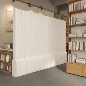 ฉากกั้นห้องอเนกประสงค์แบบยืดหยุ่น สีขาว สำหรับห้องนั่งเล่น ราคาโรงงาน - Product Image 3