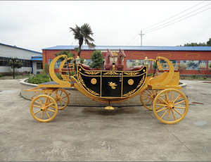 Carruaje Eléctrico de Lujo/Decoración Eléctrica Real para Bodas en Transporte Especial/Carruaje de Caballos de Alta Calidad en Venta - Product Image 5