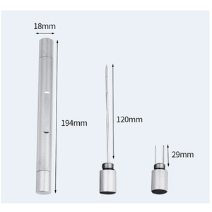 Outil multifonction portable 3 en 1 pour cigares, aiguille en acier inoxydable pour un découpage facile des cigares bouchés - Product Image 2