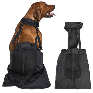 Polyester handicapé <span class=keywords><strong>chien</strong></span> <span class=keywords><strong>Transport</strong></span> sac de <span class=keywords><strong>transport</strong></span> fermeture à glissière intérieur récupération transporteur pour chats paralysés chiens poitrine membre - Product Image 1