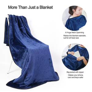 Haute qualité microfibre flanelle cou oreiller polaire jeter couverture <span class=keywords><strong>Super</strong></span> doux Sherpa voyage cou oreiller couverture - Product Image 3