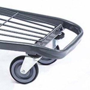 Chariot de <span class=keywords><strong>courses</strong></span> pliable Youbang YB-NC-150L de style américain, 180 <span class=keywords><strong>litres</strong></span>, galvanisé, avec roues en PU de 4 pouces, caractéristiques imperméables, vente chaude - Product Image 2