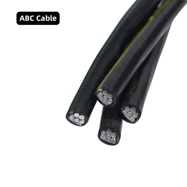 Factory Top Selling XLPE Insulated Overhead Twisted Aluminum Aerial Abc Cable Twisted Electrical Overhead Cable