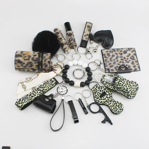 Porte-clés de sécurité Bling en alliage, accessoires, outils, gadgets, alarmes, fournitures en gros, cadeaux d'autodéfense pour femmes, porte-clés d'autodéfense - Product Image 1
