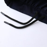 Pantalon de survêtement pour homme avec fermeture éclair pantalon de sport fitness pantalon de survêtement skinny pantalon de sport noir