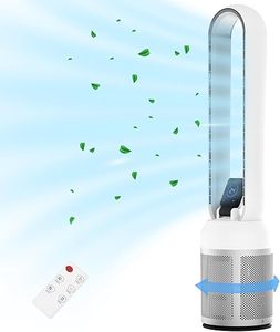 <span class=keywords><strong>Purificateur</strong></span> d'air intelligent pour la maison, <span class=keywords><strong>silencieux</strong></span>, avec écran tactile LED, télécommande, <span class=keywords><strong>ventilateur</strong></span> tour, <span class=keywords><strong>ventilateur</strong></span> sans pales - Product Image 3