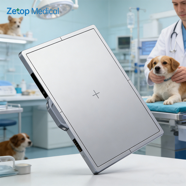 High Resolution Wireless Digital Flat Panel Detector with Veterinary Hospital Diagnostic Imaging Stable Performance