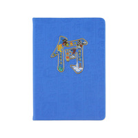 Carnet de notes de luxe fait main en fourrure avec nom de famille chinois, aimant de réfrigérateur amovible, journal A5, souvenir de la culture traditionnelle chinoise