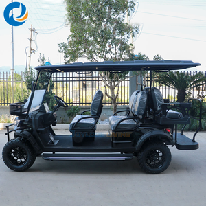 Voiture de golf électrique 4 places à vente chaude avec batterie au lithium pour la ferme et le tout-terrain - Product Image 1