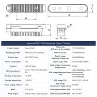 Dispositivo de Visión 3D de Alto Rendimiento con Rango de Profundidad de 4M Diseñado para Robots Nuwa-HP60C Cámara de Profundidad