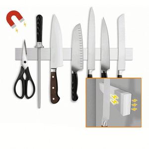 Portacuchillos Magnético de Acero Inoxidable, Barra Magnética para Cuchillos, Organizador de Utensilios de Cocina, Soporte Magnético de Pared para Cuchillos - Product Image 4