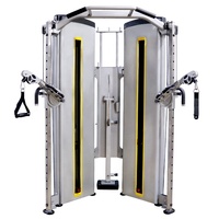 Appareil de fitness commercial multifonctionnel à câbles croisés à charges guidées et double poulie réglable pour salle de sport