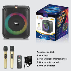 Fabriek Groothandel RX-8183A Outdoor Draagbare <span class=keywords><strong>8</strong></span> <span class=keywords><strong>Inch</strong></span> Draadloze Blue Tooth <span class=keywords><strong>Speaker</strong></span> 50W High Power <span class=keywords><strong>Subwoofer</strong></span> - Product Image 4