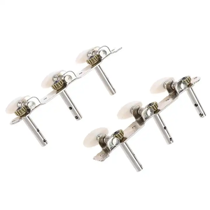 Cổ điển đàn guitar chuỗi điều chỉnh chốt thiết lập cho hai mảnh Tuner máy đầu điều chỉnh PEG Chrome mạ máy đầu điều chỉnh KEY điều chỉnh - Product Image 1