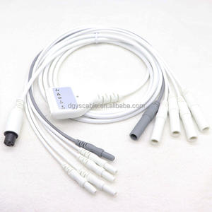 M12-5PIN ตัวเมียถึง1.5มม. พิน1.5มม. ตัวเมียถึง2.0พินสายตะกั่ว5ขาสีขาว TPU - Product Image 1