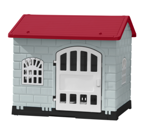 Jaula de plástico para perros, casa moderna de buena calidad, fácil de instalar, para uso en interiores y exteriores - Product Image 3