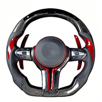 Volant en fibre de carbone LED pour BMW F30 F10 F32 F36, affichage de course, amélioration de l'intérieur