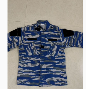 Combinaison de camouflage bleu marine DF BDU en mélange de coton, printemps-automne, décontractée pour l'extérieur, vente en gros - Product Image 3