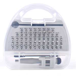 Weeks 58 In 1 Chrome Vanadium Steel <b>Screwdriver</b> <b>Bit</b> <b>Set</b> For Apple Phone Repair And Disassembly Tools - Product Image 5