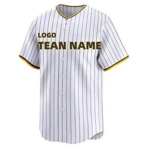 Camiseta de béisbol personalizada, conjunto de uniforme, transpirable, sublimado, cosido, número, opción de talla grande - Product Image 6