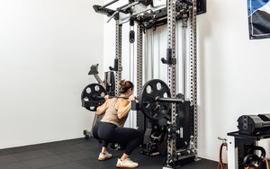 Système de poulies murales robustes à double câble pour entraînement fonctionnel à domicile – Entraînement de résistance et de force pour tout le corps - Product Image 5