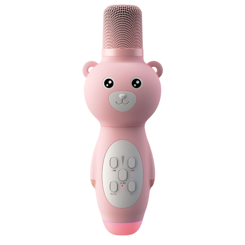 Portable Microphone Led Light Speaker Mic