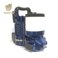 Mini pistolet de pulvérisation sans air haute pression 2500 PSI, 550 W, moteur sans balais, batterie 21 V, buse réversible, débit variable pour peinture automobile