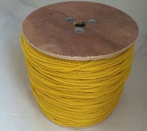 Wholesale Jumbo Polypropylene Twisted Rope 5mm 3 Strands High Strength, Manufacturer Price, pp Rope 10 Inch - Product Image 2