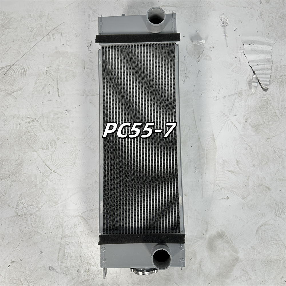 PC55-7 кулер для экскаватора Komatsu PC55-7 радиатора резервуара для воды 22M-03-21330 22M0321330