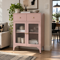Meuble Bar Modulaire Extensible Écologique de Luxe en Acier, Idéal pour Appartement et Salon – Vente Directe Usine