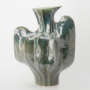 Vaso Satinato in Stile Scandinavo <span class=keywords><strong>per</strong></span> Arredamento Casa, Vaso <span class=keywords><strong>da</strong></span> Tavolo <span class=keywords><strong>per</strong></span> <span class=keywords><strong>Piante</strong></span>, Vaso in Porcellana e Argilla <span class=keywords><strong>per</strong></span> Fiori <span class=keywords><strong>da</strong></span> Soggiorno - Product Image 2