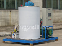 Kingwell-máquina de hielo Industrial, fabricante de escamas, tambor de 5 toneladas, 5000 kg, precio de Brasil