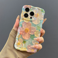 Coque de téléphone fleur mignonne de luxe pour iphone 15 Pro Max 14 13 12 11 couverture