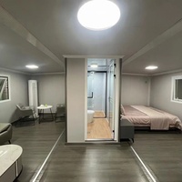 Petite villa modulaire 2 chambres à coucher Maisons préfabriquées Maison conteneur extensible
